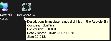 Быстрая очистка корзины Windows