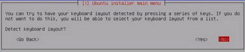 Установка Ubuntu – Раскладка клавиатуры